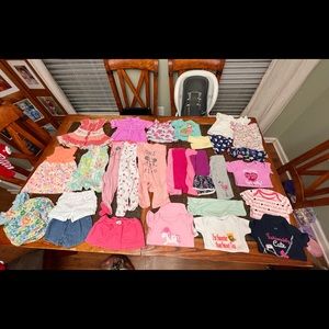 28 piece girls 6-9 piece bundle (summer/spring)